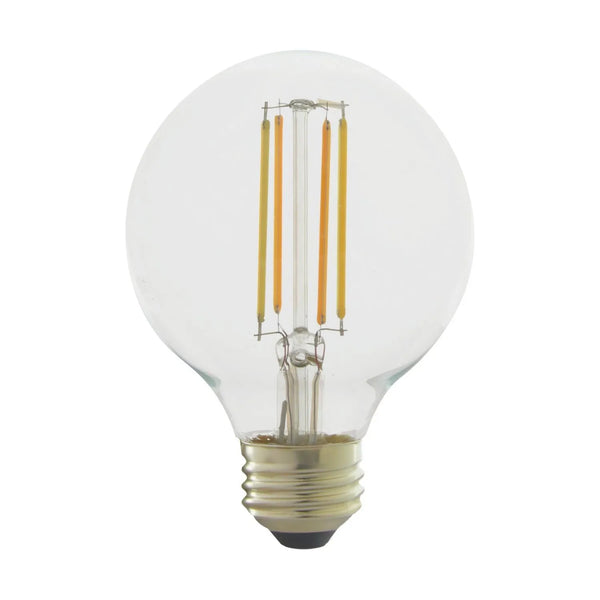 Étoile de mer WiFi - 4,5 W - G25 DEL - Blanc réglable - Transparent - Étoile de mer IOT - 120 volts - 450 lumens
