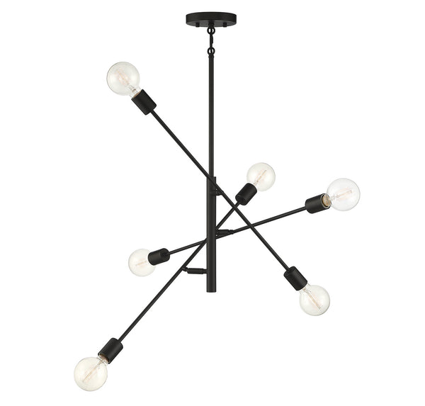 Lumière Méridien Six Suspendu