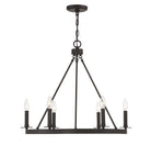 Meridian M10093ORB Six Lumières Suspendu en bronze huilé