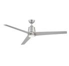 Plafond Meridian M2013BNRV 56" Ventilateur  en nickel brossé