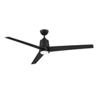 Plafond Meridian M2013MBKRV 56" Ventilateur  en noir mat