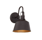 Meridian M50049ORB One Light Outdoor Wall Sconce in Oil Rubbed Bronze