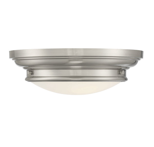 Meridian Two Light Flush Mount