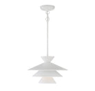 Meridian M70096WH One Light Pendant in White