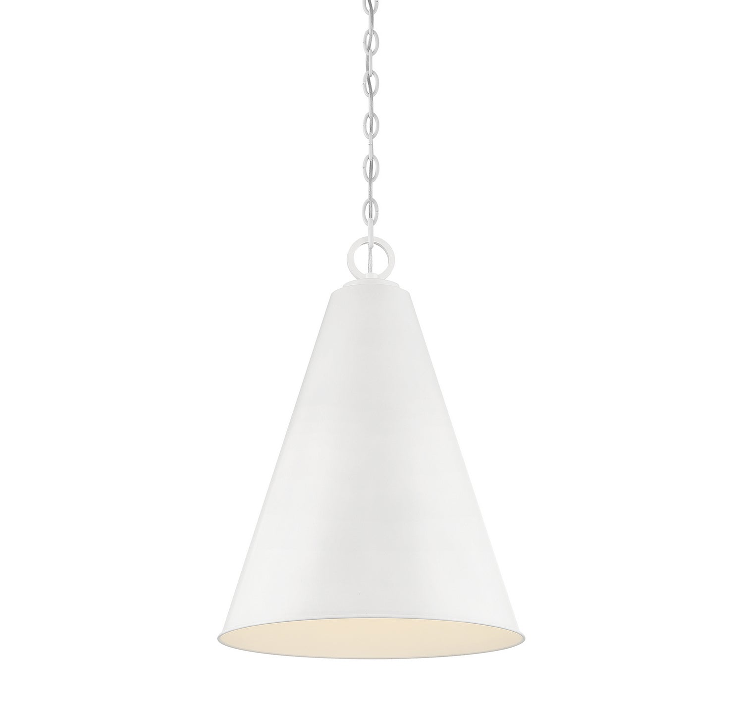 Meridian M70112WH One Light Pendant in White