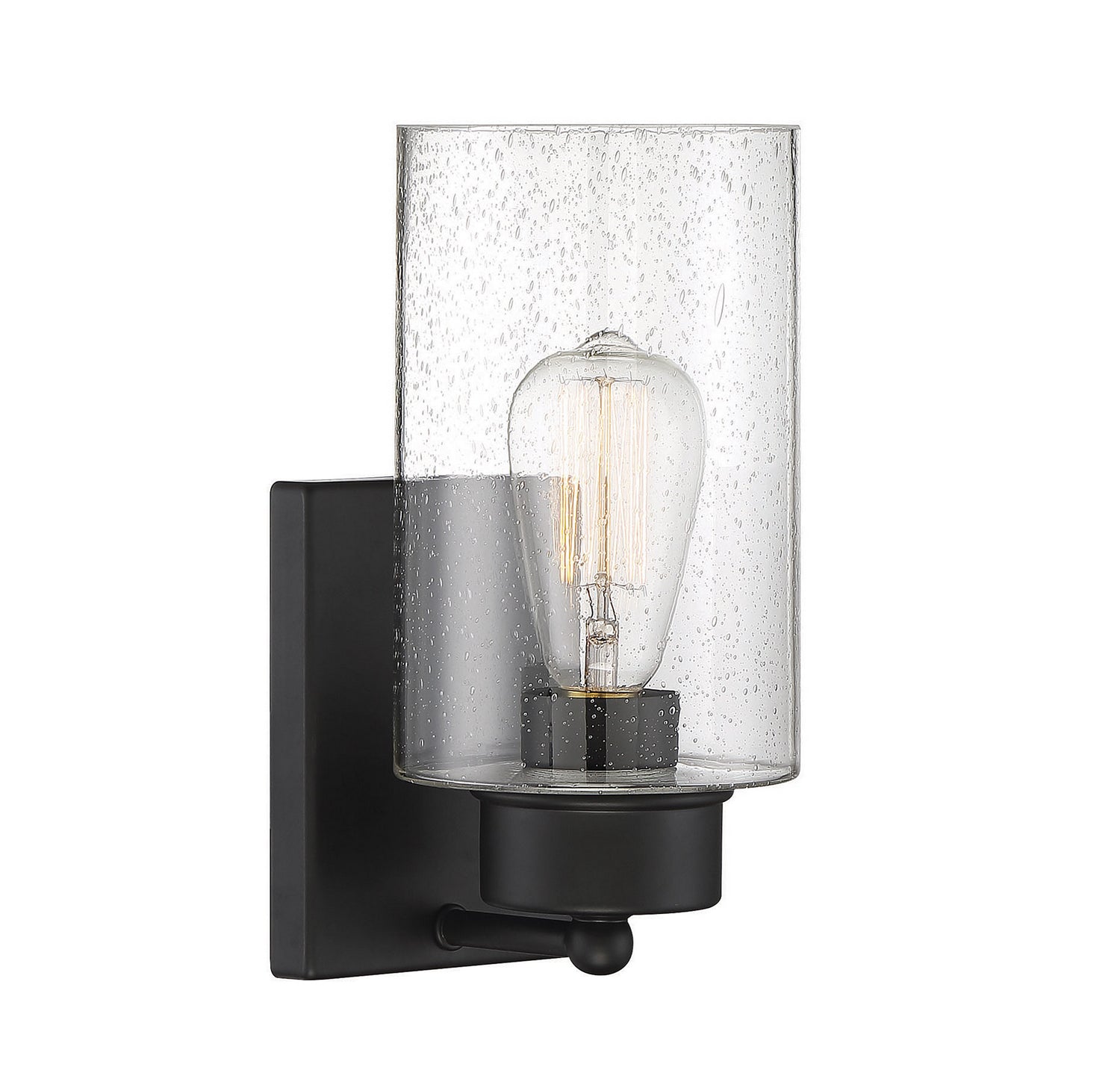Lumière Meridian M90013MBK Une seule Murale en noir mat