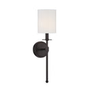 Meridian M90057ORB One Light Wall Sconce in Oil Rubbed Bronze
