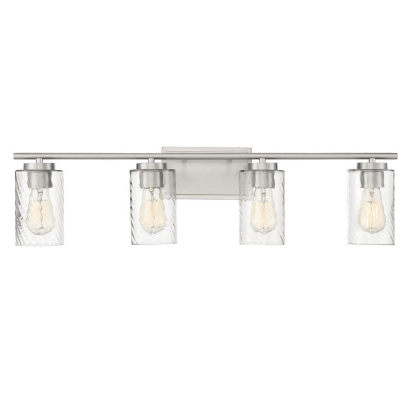 Meridian Four Light Bathroom Vanity Light