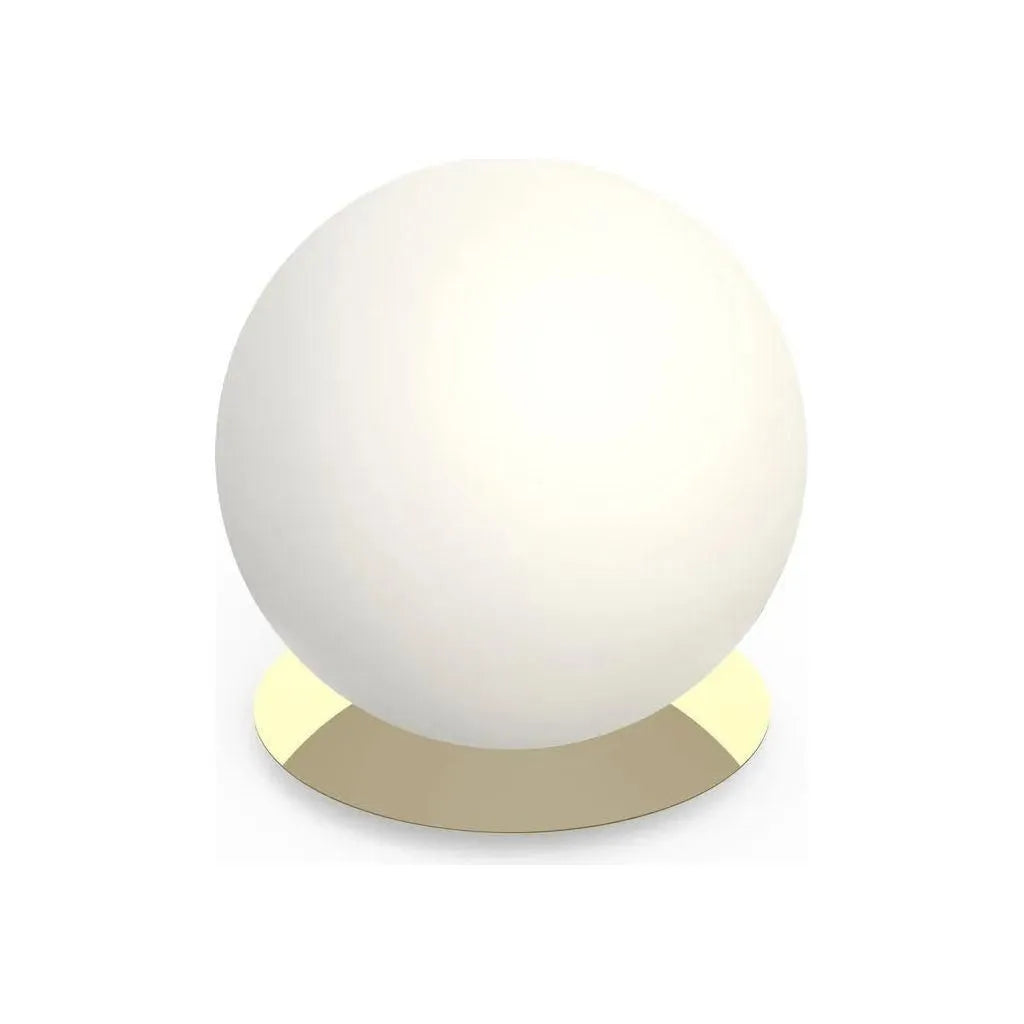 Pablo Designs - BOLA SPH TBL 16 BRA - LED Table Lamp - Bola Sphere Table - Brass