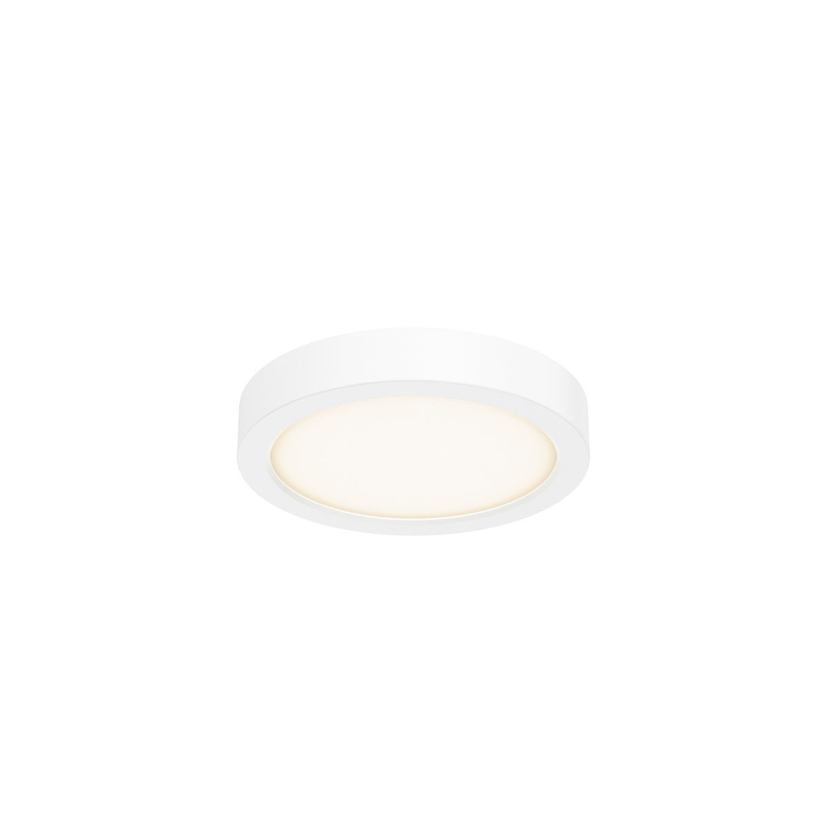 Dals - CFLEDR06-CC-WH - LED Flushmount - Delta - White