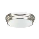Matteo Canada - X46402BN - Two Light Flush Mount - Fresh Colonial - Brushed Nickel