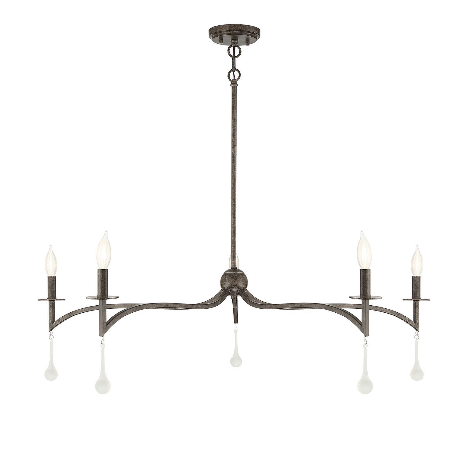 Savoy House - 1-1099-5-183 - Five Light Chandelier - Laramie - Chelsea Walnut