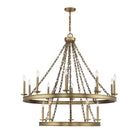 Savoy House - 1-4406-15-322 - 15 Light Chandelier - Seville - Warm Brass