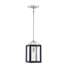 Savoy House - 3-8880-1-174 - One Light Pendant - Carlton - Navy with Polished Nickel Accents