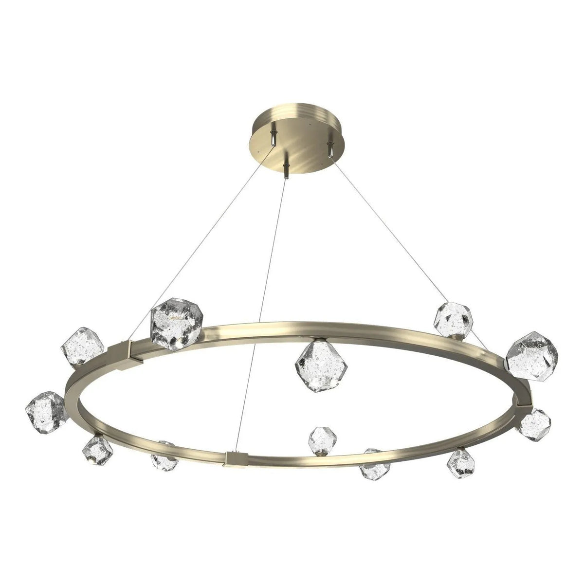Hammerton Studio - CHB0070-40-HB-CZ-CA1-L3 - LED Chandelier - Stella - Heritage Brass