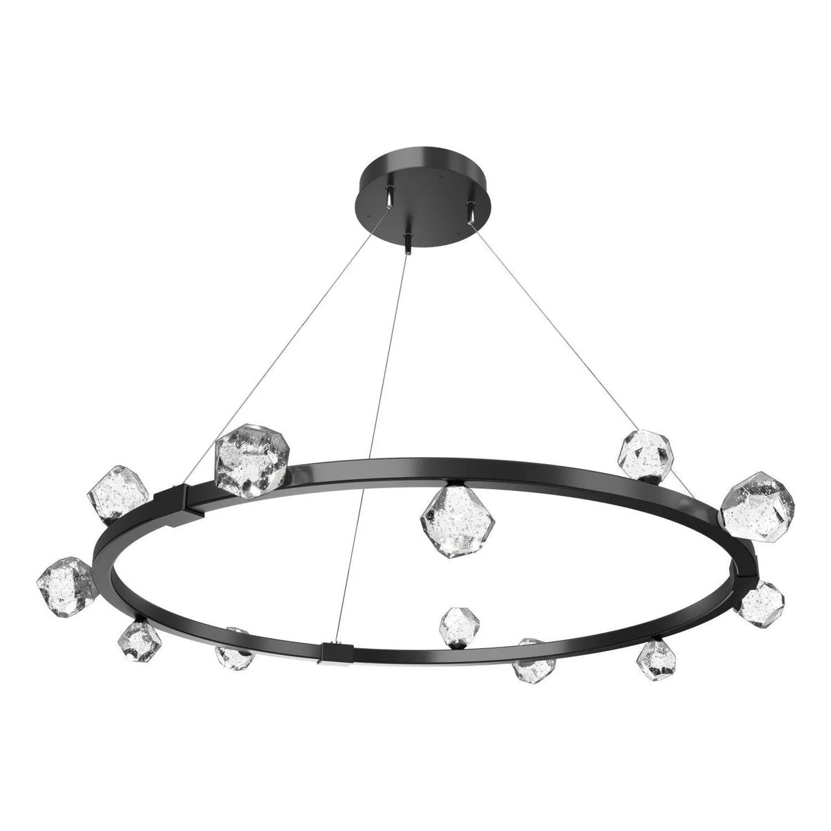 Hammerton Studio - CHB0070-40-MB-CZ-CA1-L3 - LED Chandelier - Stella - Matte Black
