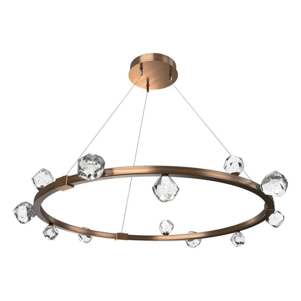 Hammerton Studio - CHB0070-40-RB-CZ-CA1-L3 - LED Chandelier - Stella - Oil Rubbed Bronze