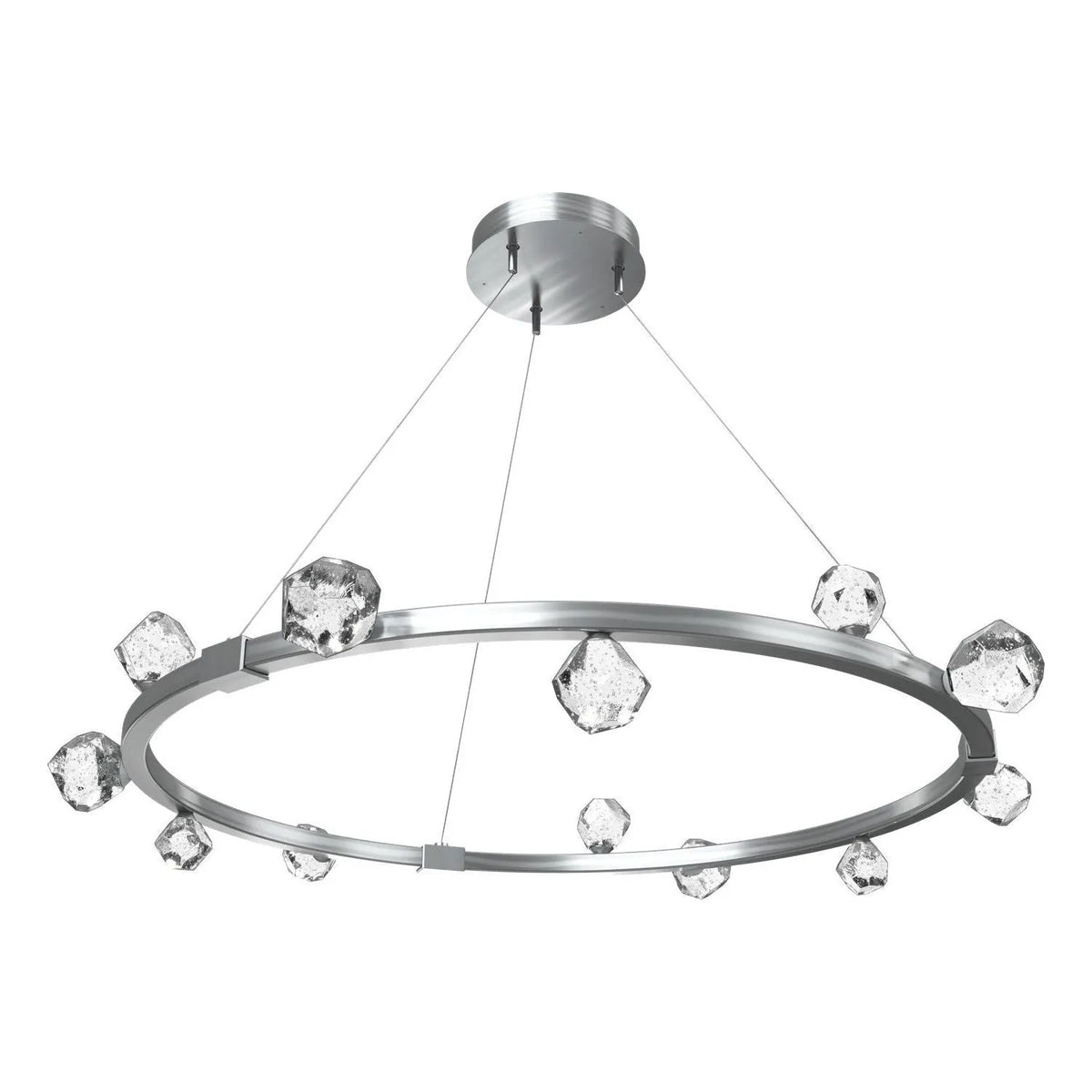 Hammerton Studio - CHB0070-40-SN-CZ-CA1-L3 - LED Chandelier - Stella - Satin Nickel