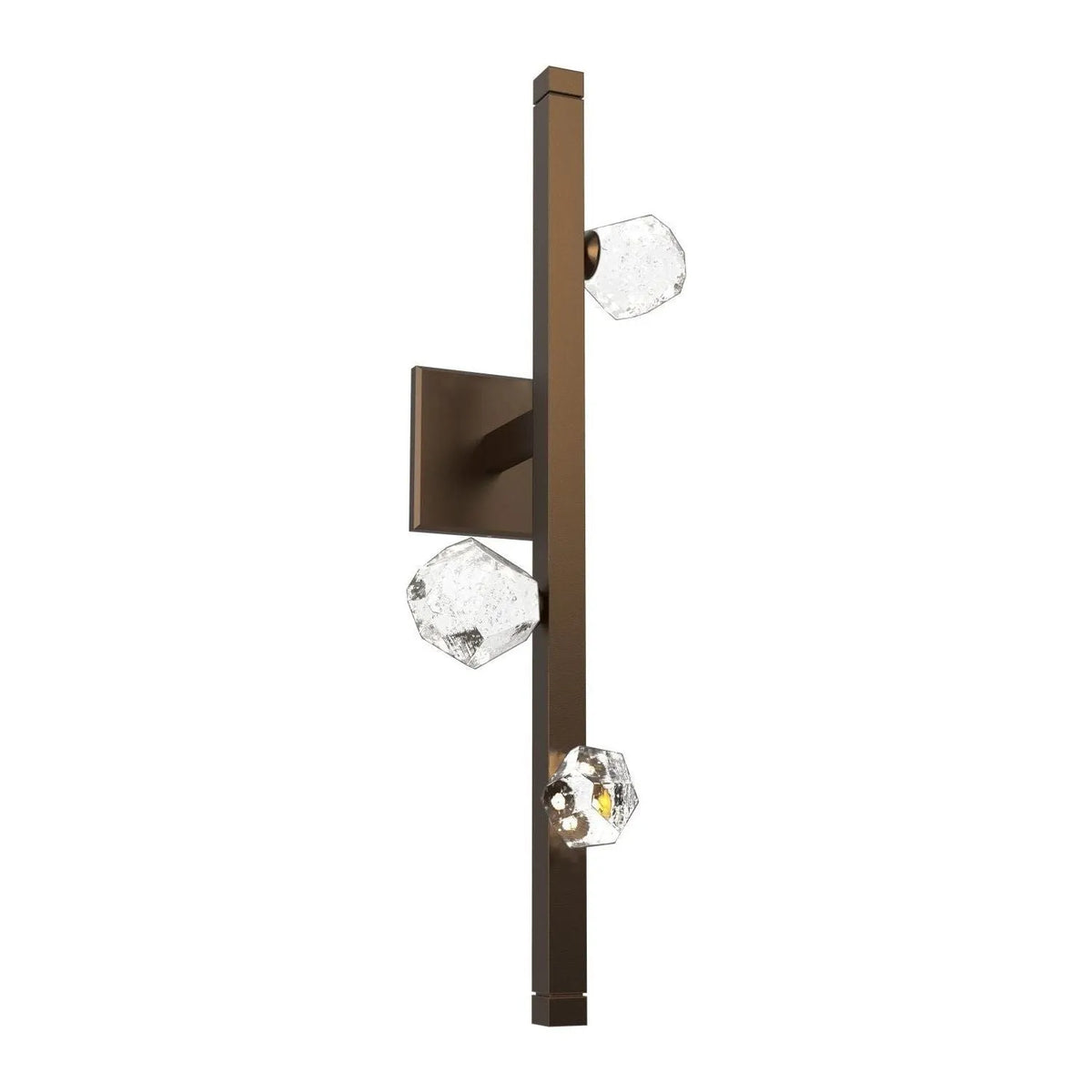 Hammerton Studio - IDB0070-24-FB-CZ-L3 - LED Wall Sconce - Stella - Flat Bronze