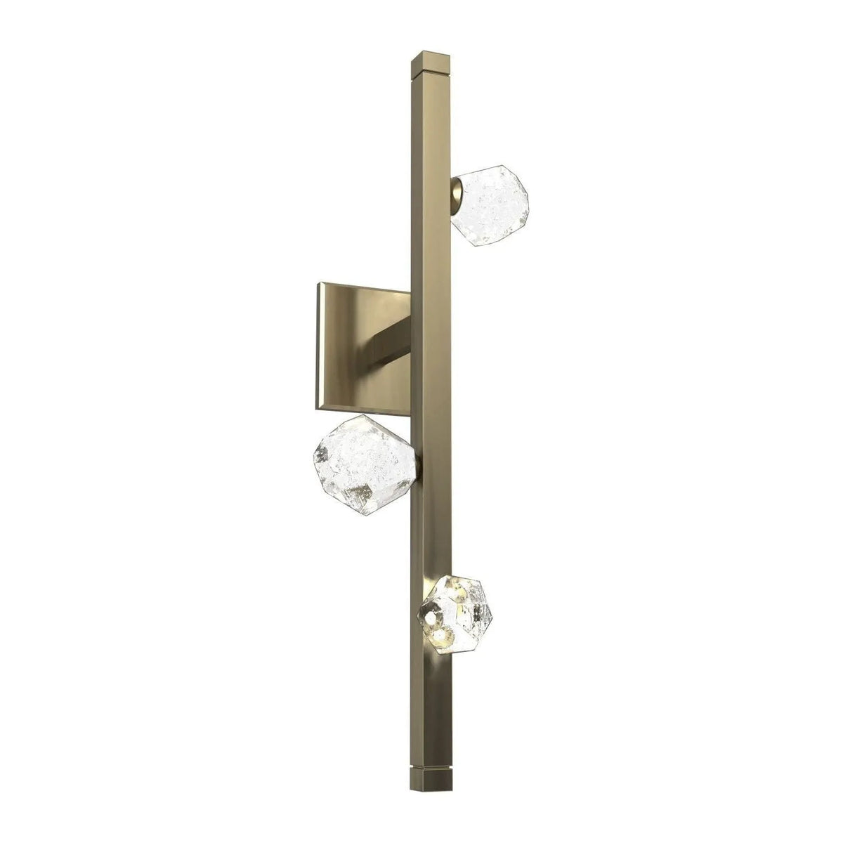 Hammerton Studio - IDB0070-24-HB-CZ-L3 - LED Wall Sconce - Stella - Heritage Brass