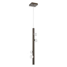 Hammerton Studio - LAB0070-01-FB-CZ-CA1-L3 - LED Pendant - Stella - Flat Bronze