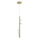 Hammerton Studio - LAB0070-01-HB-CZ-CA1-L3 - LED Pendant - Stella - Heritage Brass