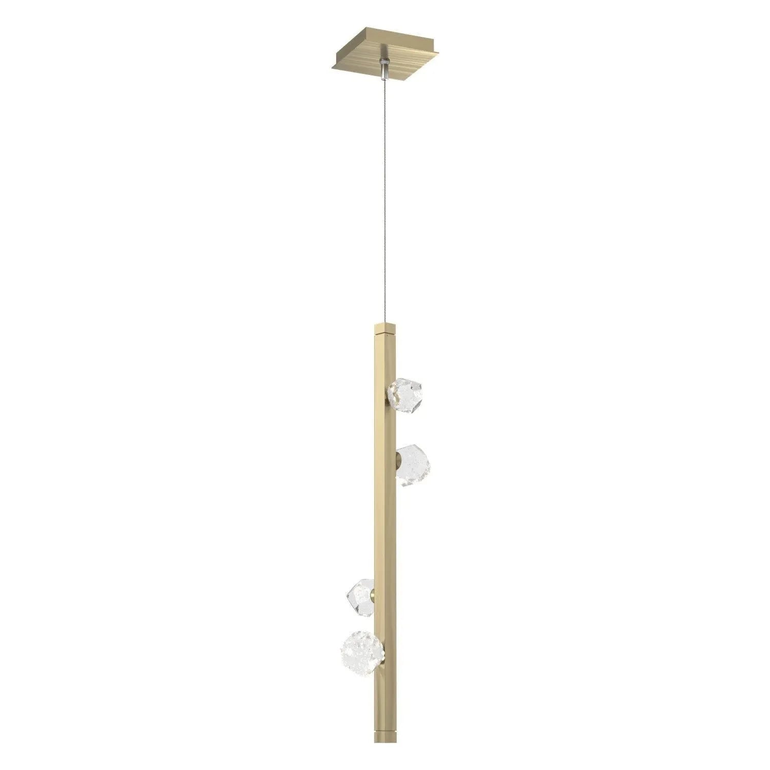 Hammerton Studio - LAB0070-01-HB-CZ-CA1-L3 - LED Pendant - Stella - Heritage Brass