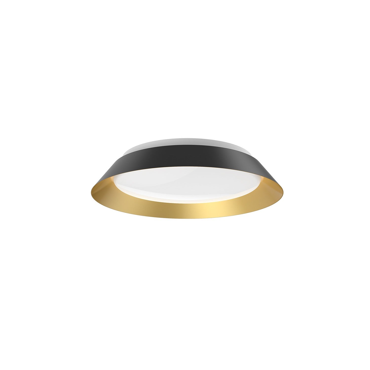 Kuzco Canada - FM43414-BK/GD - LED Flush Mount - Jasper - Black/Gold
