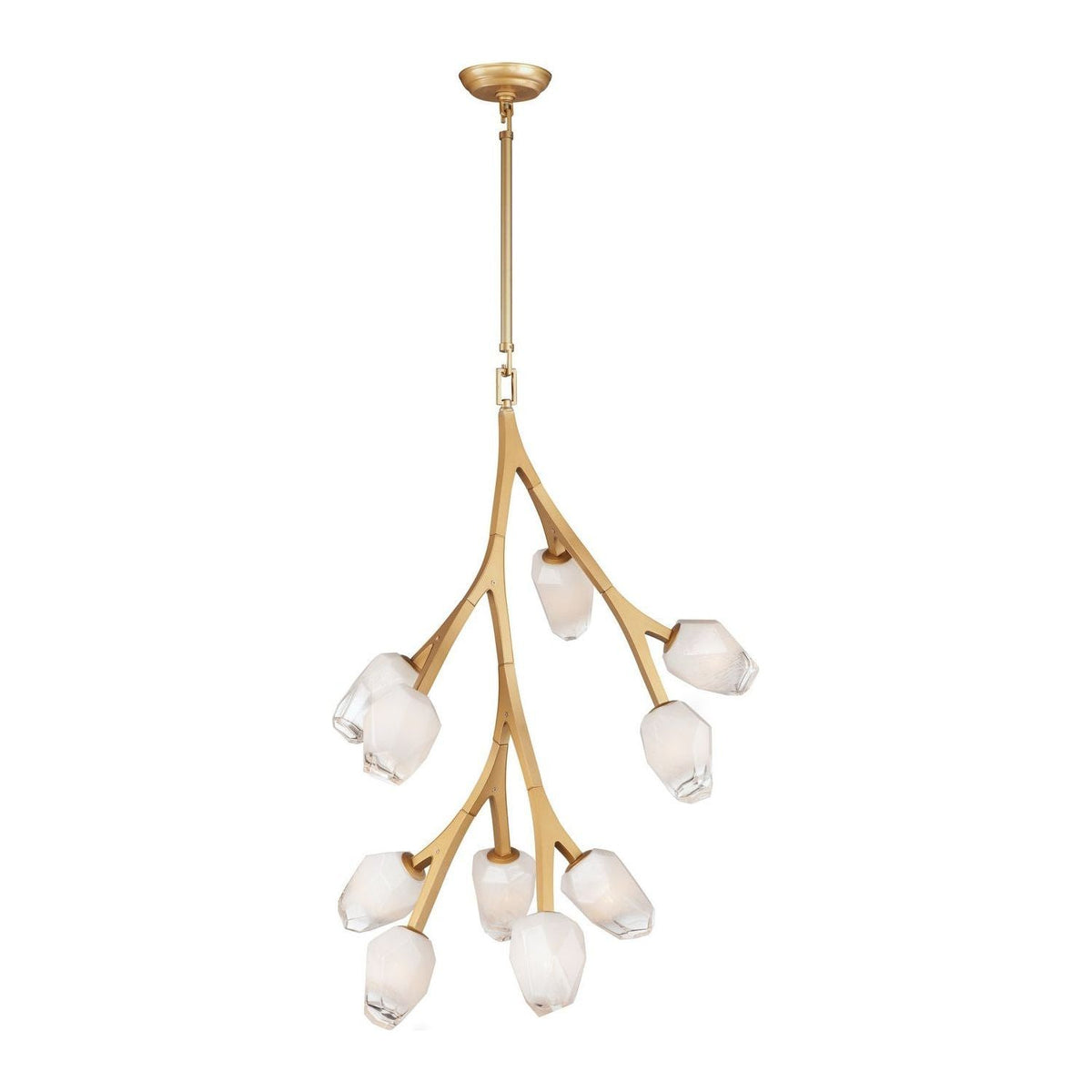 ET2 - E32798-93NAB - LED Pendant - Blossom - Natural Aged Brass
