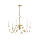 Maxim Lighting 12166GL Plumette Chandelier in Gold Leaf