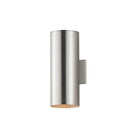 Applique murale extérieure Maxim Lighting 26108AL Outpost en aluminium brossé