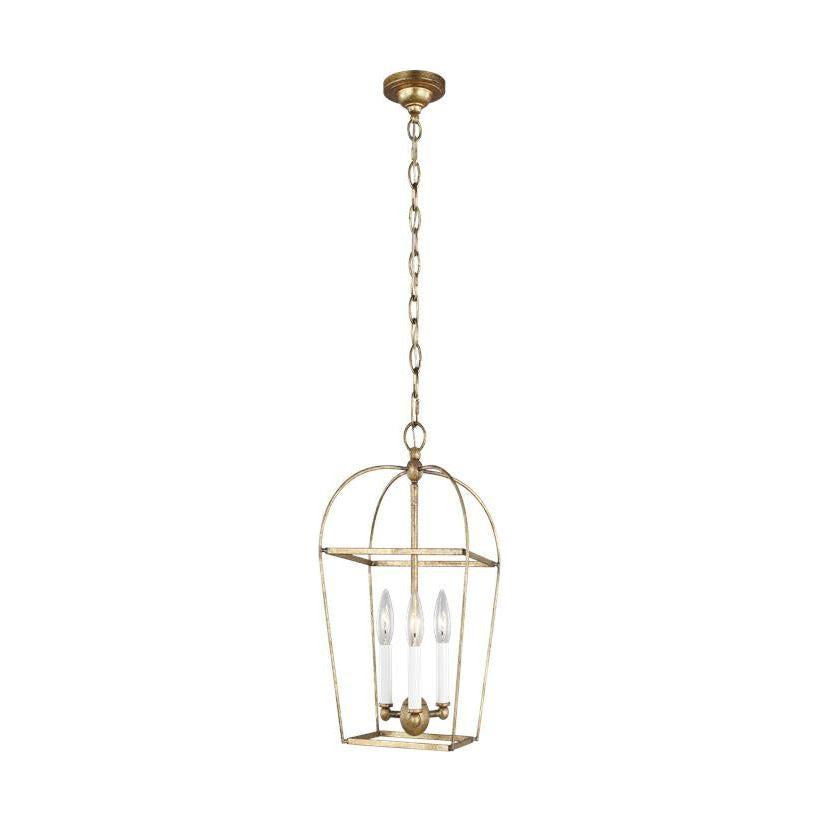 Visual Comfort Studio Canada - CC1423ADB - Three Light Mini Lantern - Stonington - Antique Gild