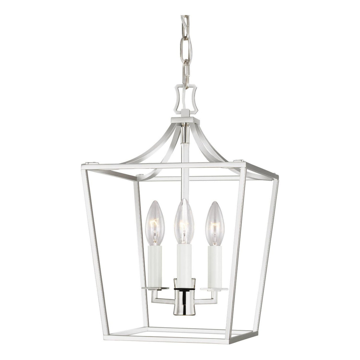 Visual Comfort Studio Canada - CC1433PN - Three Light Mini Lantern - Southold - Polished Nickel