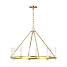 Visual Comfort Studio Canada - CC1458BBS - Eight Light Chandelier - Marston - Burnished Brass