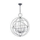 Visual Comfort Studio Canada - CP1246WGV - Six Light Pendant - Bayberry - Weathered Galvanized