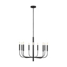 Visual Comfort Studio Canada - EC1009AI - Nine Light Chandelier - Brianna - Aged Iron