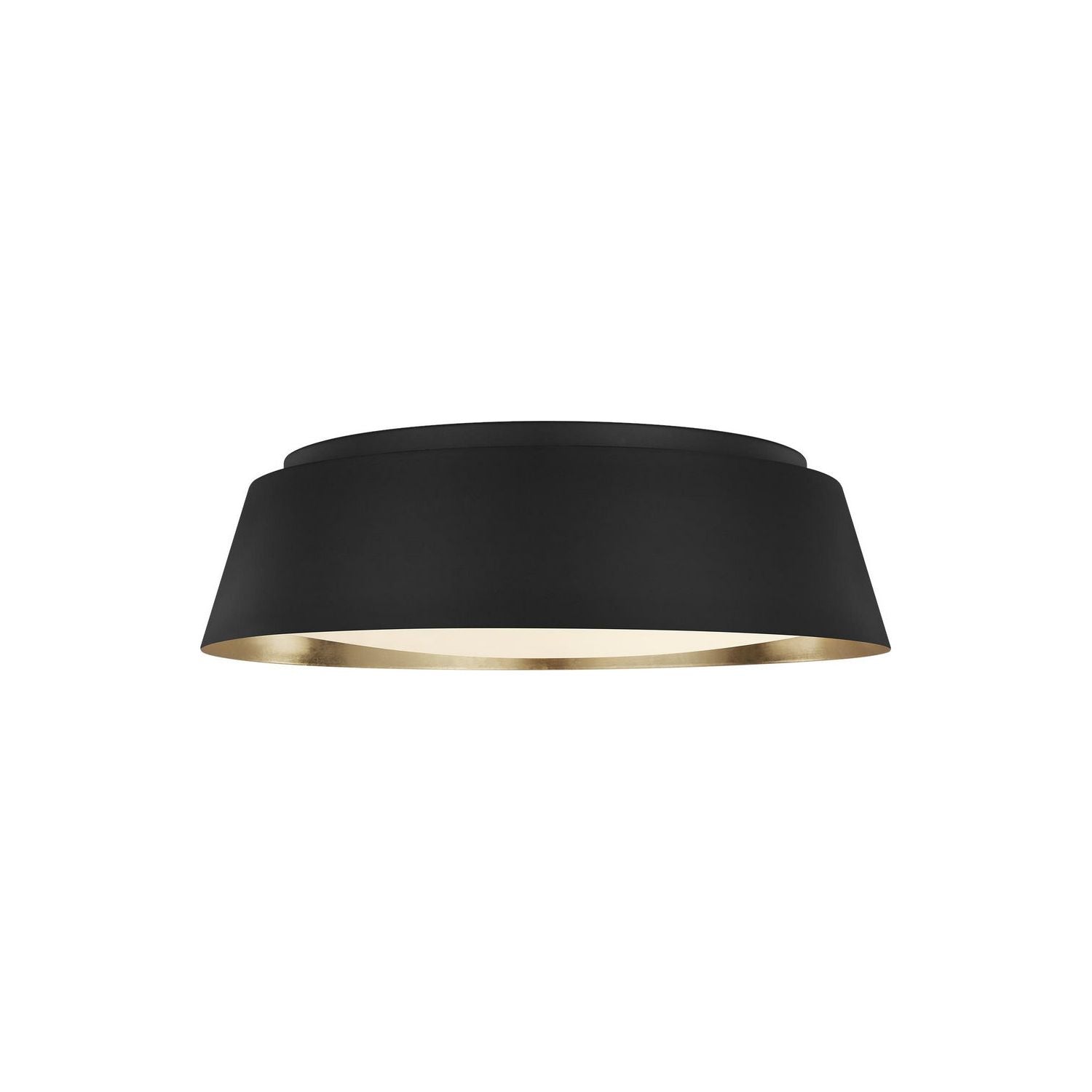 Visual Comfort Studio Canada - EF1005MBK - Four Light Flush Mount - Asher - Midnight Black