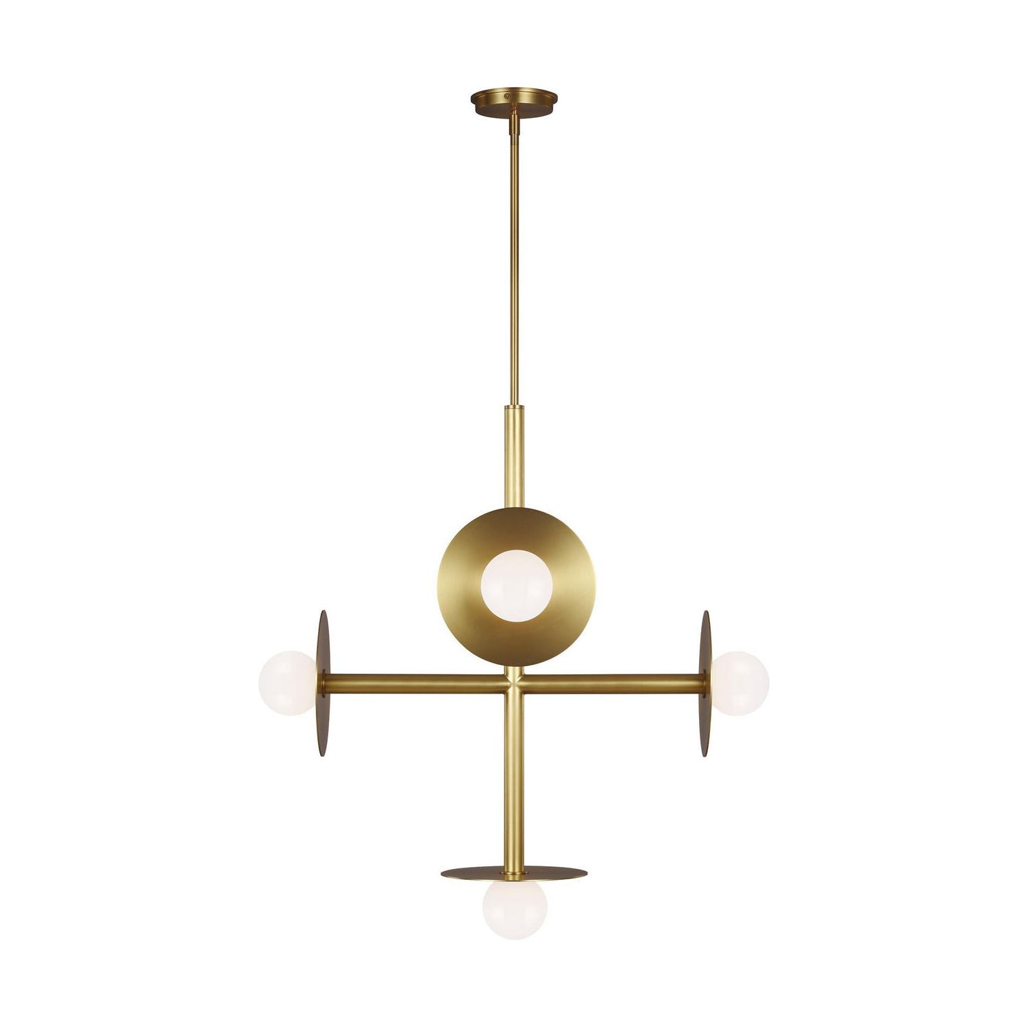 Visual Comfort Studio Canada - KC1035BBS - Five Light Chandelier - Nodes - Burnished Brass