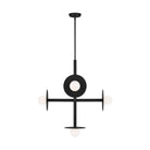 Visual Comfort Studio Canada - KC1035MBK - Five Light Chandelier - Nodes - Midnight Black