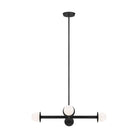 Visual Comfort Studio Canada - KC1064MBK - Four Light Chandelier - Nodes - Midnight Black