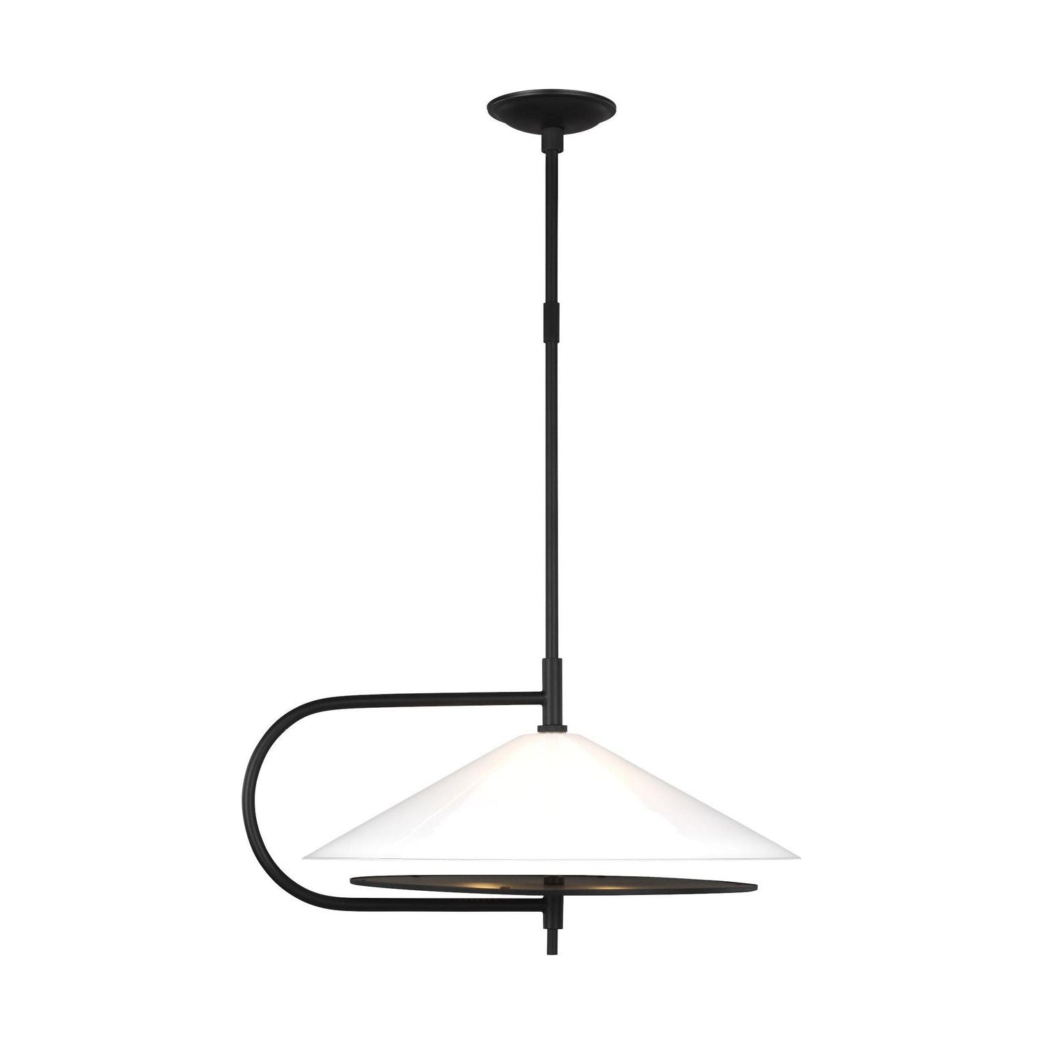 Visual Comfort Studio Canada - KP1071MBK - Two Light Pendant - Gesture - Midnight Black
