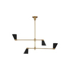 Visual Comfort Studio Canada - TC1104BBS - Four Light Chandelier - Signoret - Burnished Brass