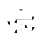 Visual Comfort Studio Canada - TC1116BBS - Six Light Chandelier - Signoret - Burnished Brass