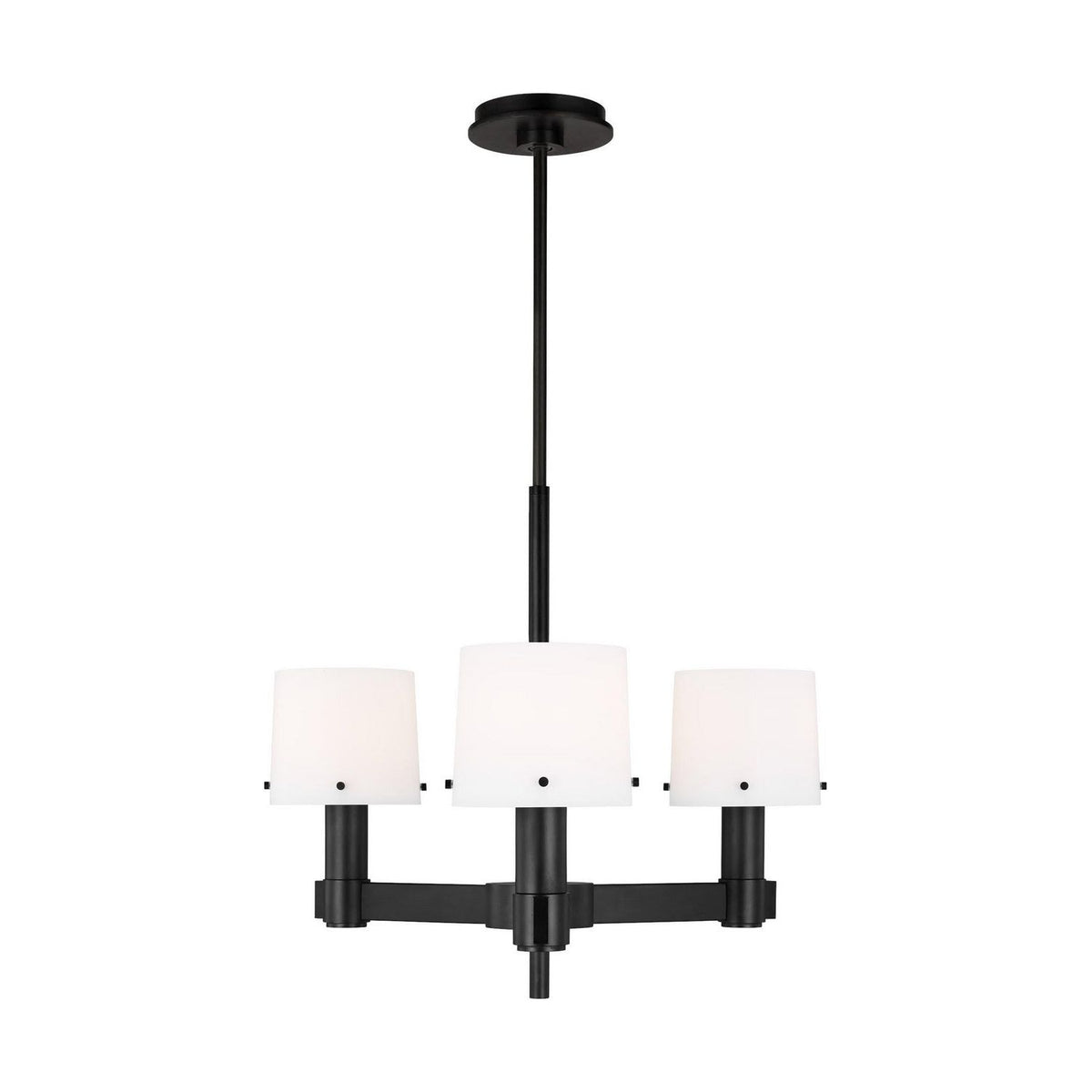 Visual Comfort Studio Canada - TC1123AI - Three Light Chandelier - Palma - Aged Iron