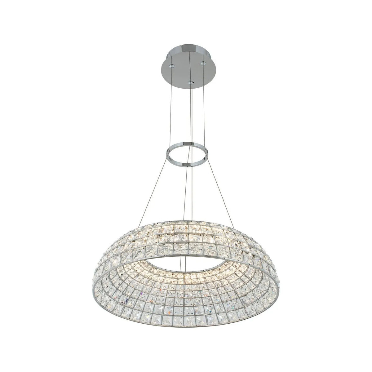 Allegri - 037555-010-FR001 - LED Pendant - Nuvole - Chrome