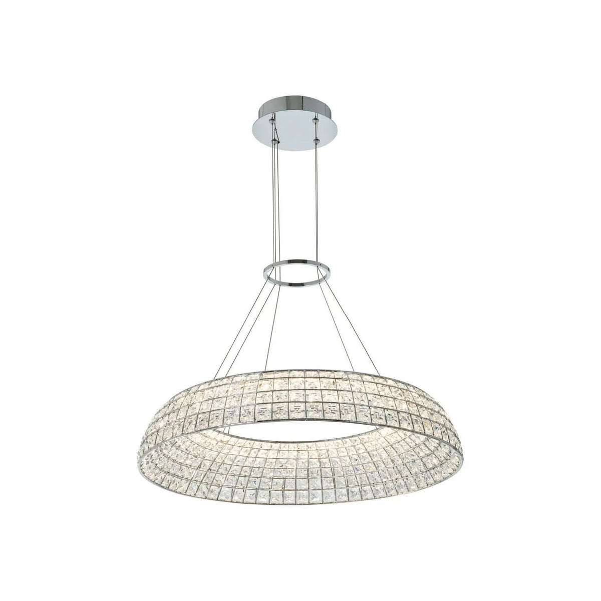 Allegri - 037556-010-FR001 - LED Pendant - Nuvole - Chrome