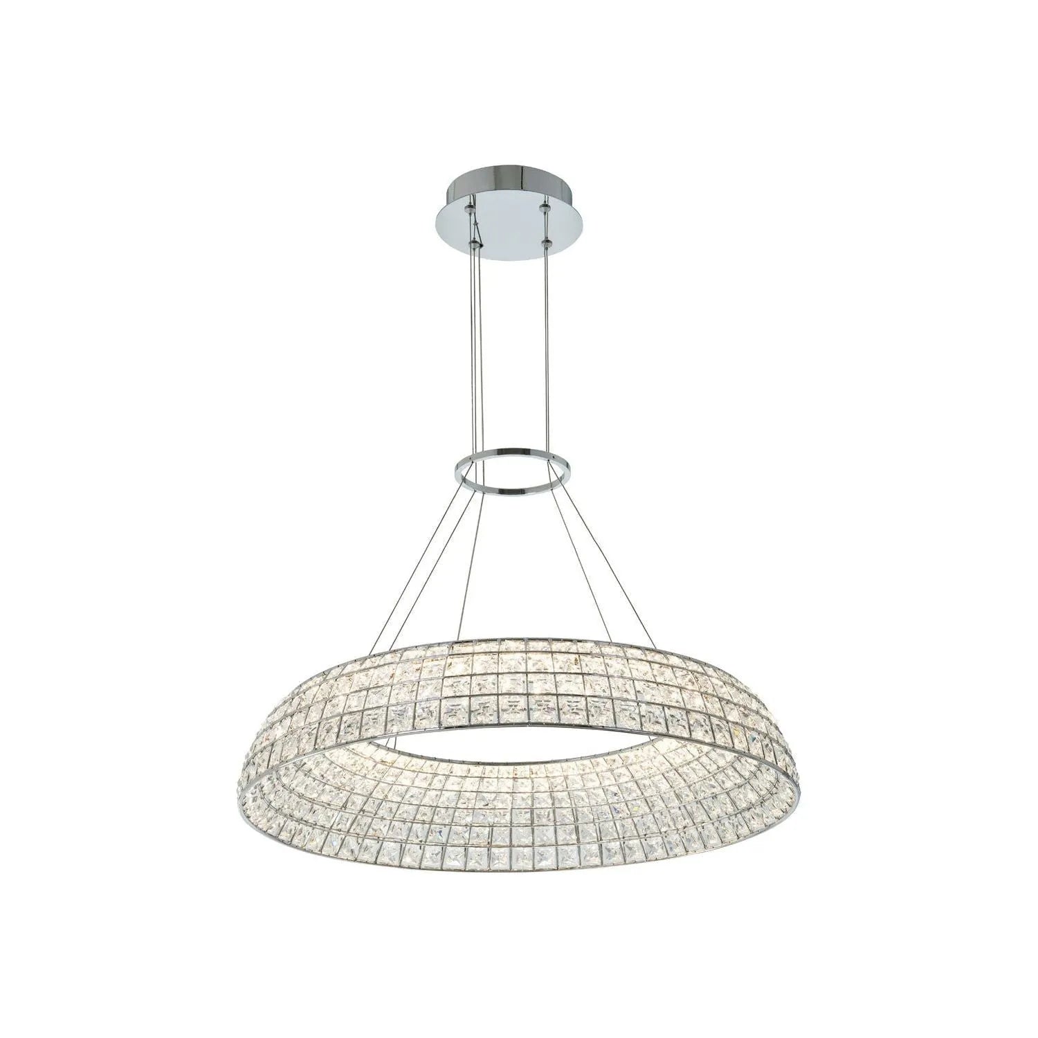 Allegri - 037555-010-FR001 - LED Pendant - Nuvole - Chrome