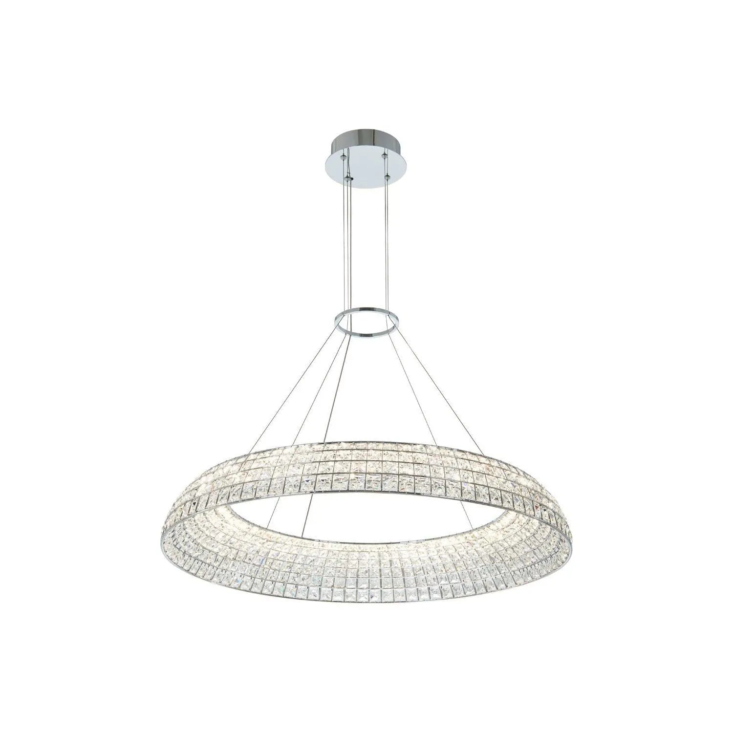 Allegri - 037557-010-FR001 - LED Pendant - Nuvole - Chrome