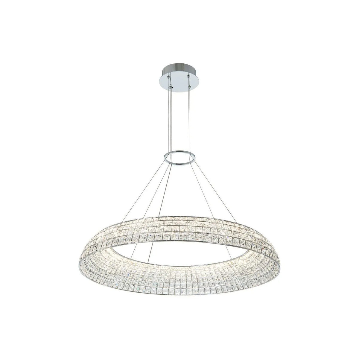 Allegri - 037557-010-FR001 - LED Pendant - Nuvole - Chrome