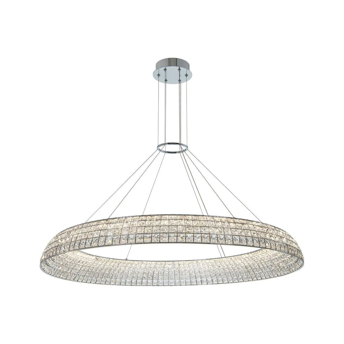 Allegri - 037558-010-FR001 - LED Pendant - Nuvole - Chrome